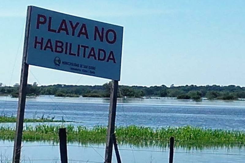 La Municipalidad de San Isidro advierte que la playa NO está habilitada