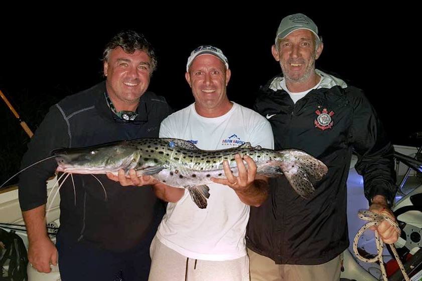 El equipo reconquístense Delfín Náutica obtuvo el mayor puntaje del Concurso de Pesca del Surubí 2019